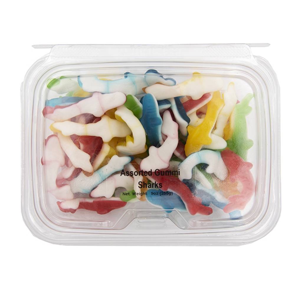 Weis Quality Bulk Food Tub Assorted Gummi Sharks