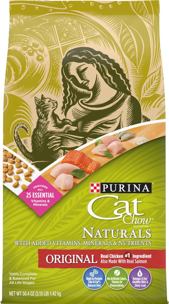 Purina Original Chicken Cat Chow Naturals Food