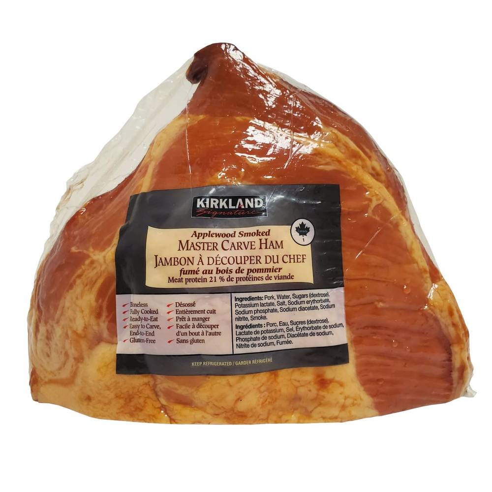 Kirkland Signature Maître tailler un demi jambon master carve half