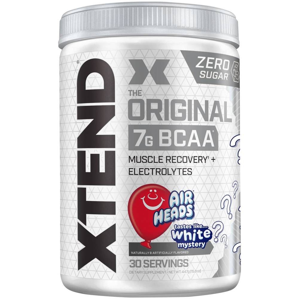 Xtend White Mystery Original 7g Bcaa Protein Powder (15.8 oz)