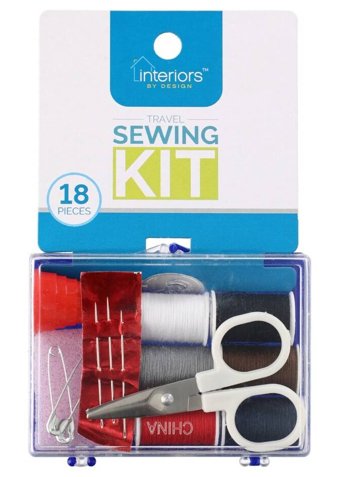 Interiors by Design Travel Sewing Kit (18 ct)