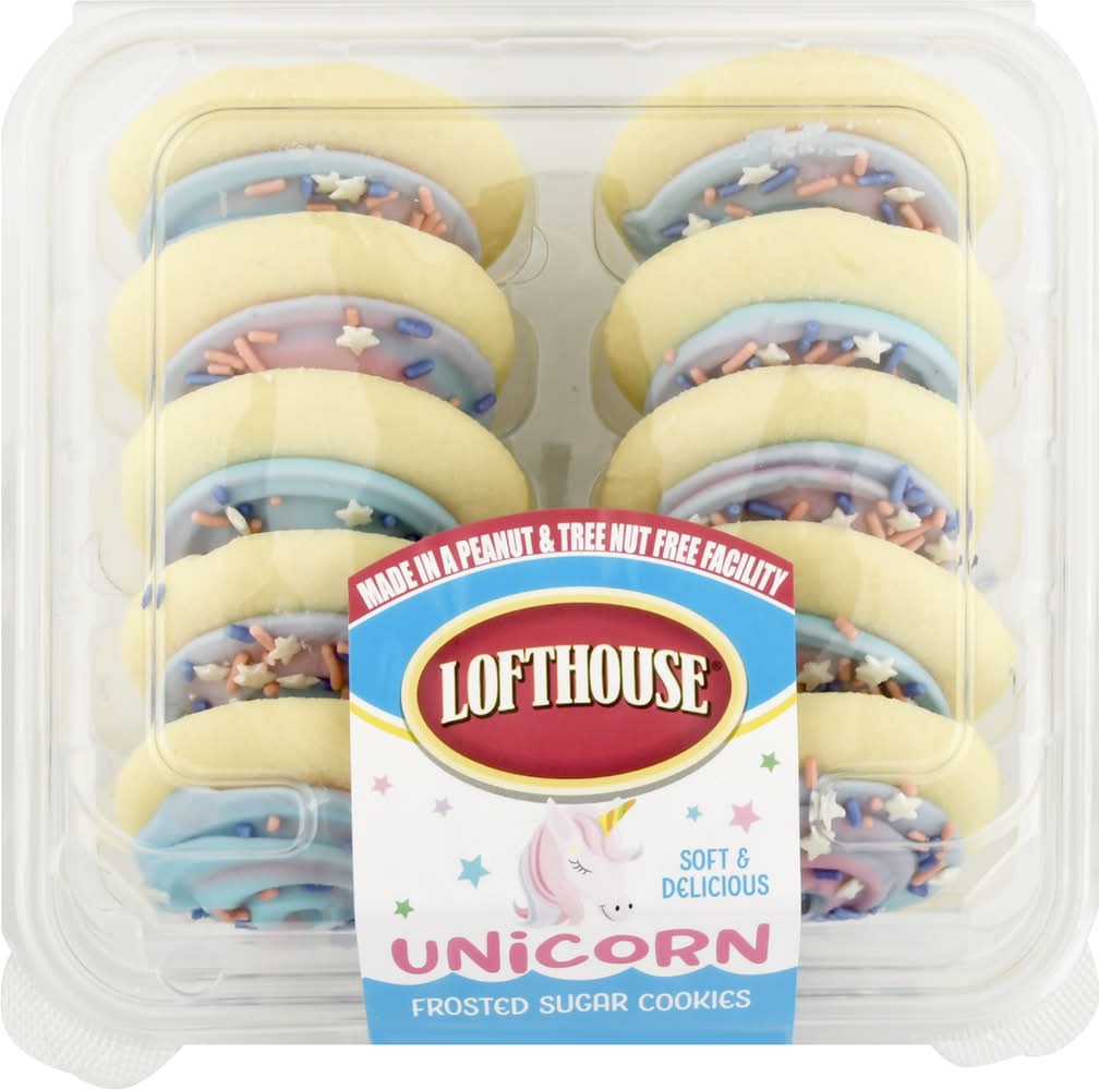 Lofthouse Unicorn Frosted Sugar Cookies (13.5 oz)