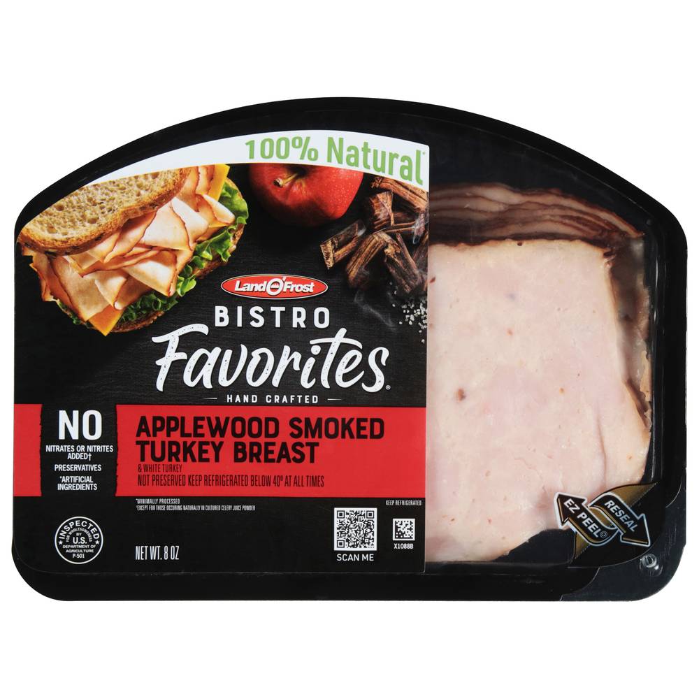 Land O' Frost Bistro Favorites Applewood Smoked Turkey Breast (8 oz)