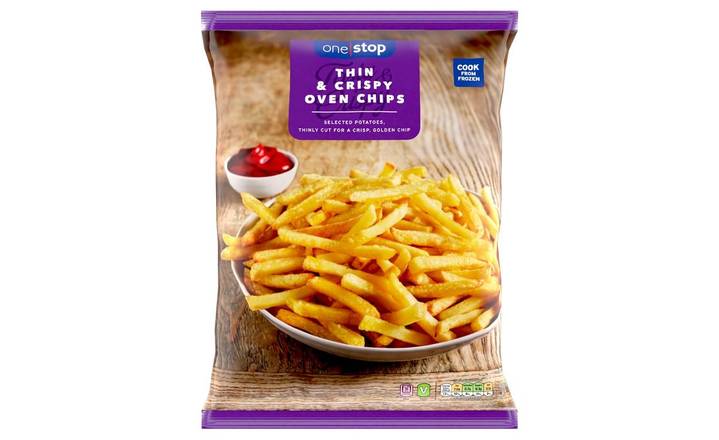 One Stop Frozen Thin & Crispy Oven Chips 900g (392943)