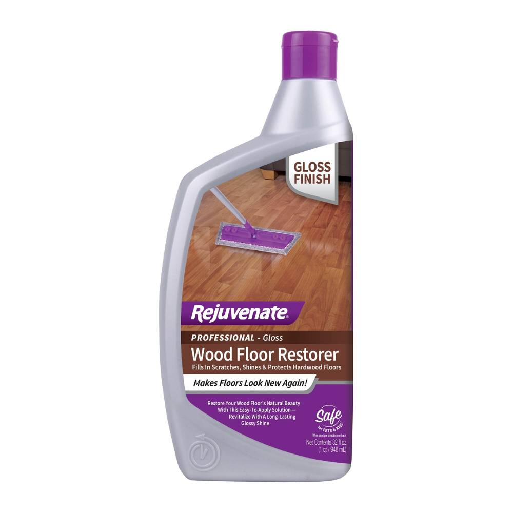 Rejuvenate Professional Wood Floor Restorer 32-fl oz High Gloss Floor Polish | RJ32PROFG