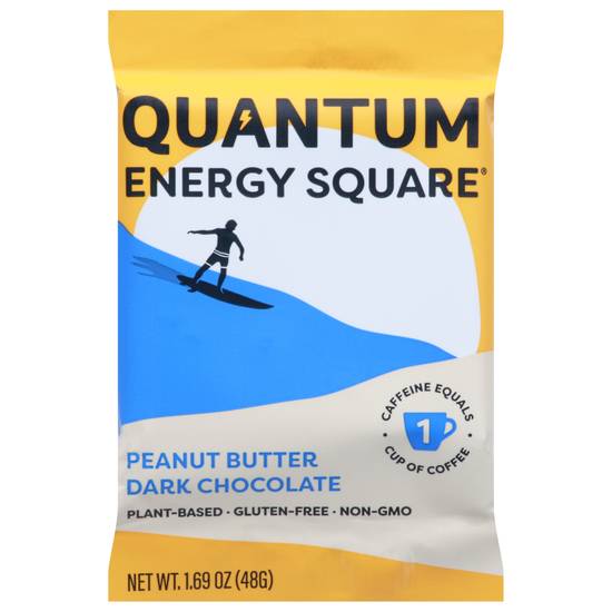 Quantum Energy Squares Bar (peanut butter- dark chocolate)