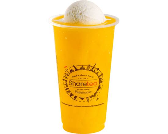 Mango Ice Blended with Ice Cream