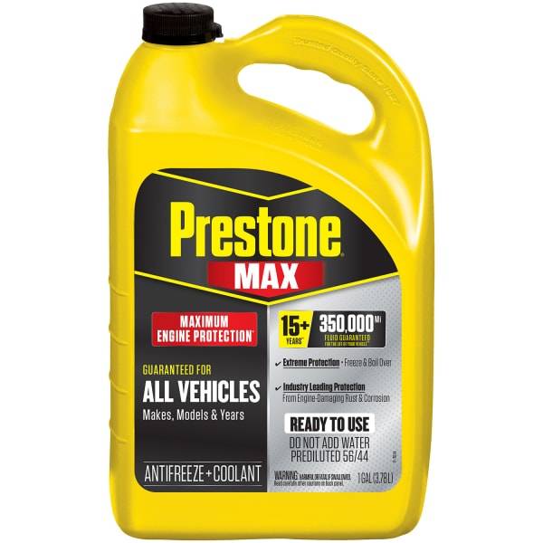 Prestone Max All Vehicle Ready-To-Use Antifreeze+Coolant