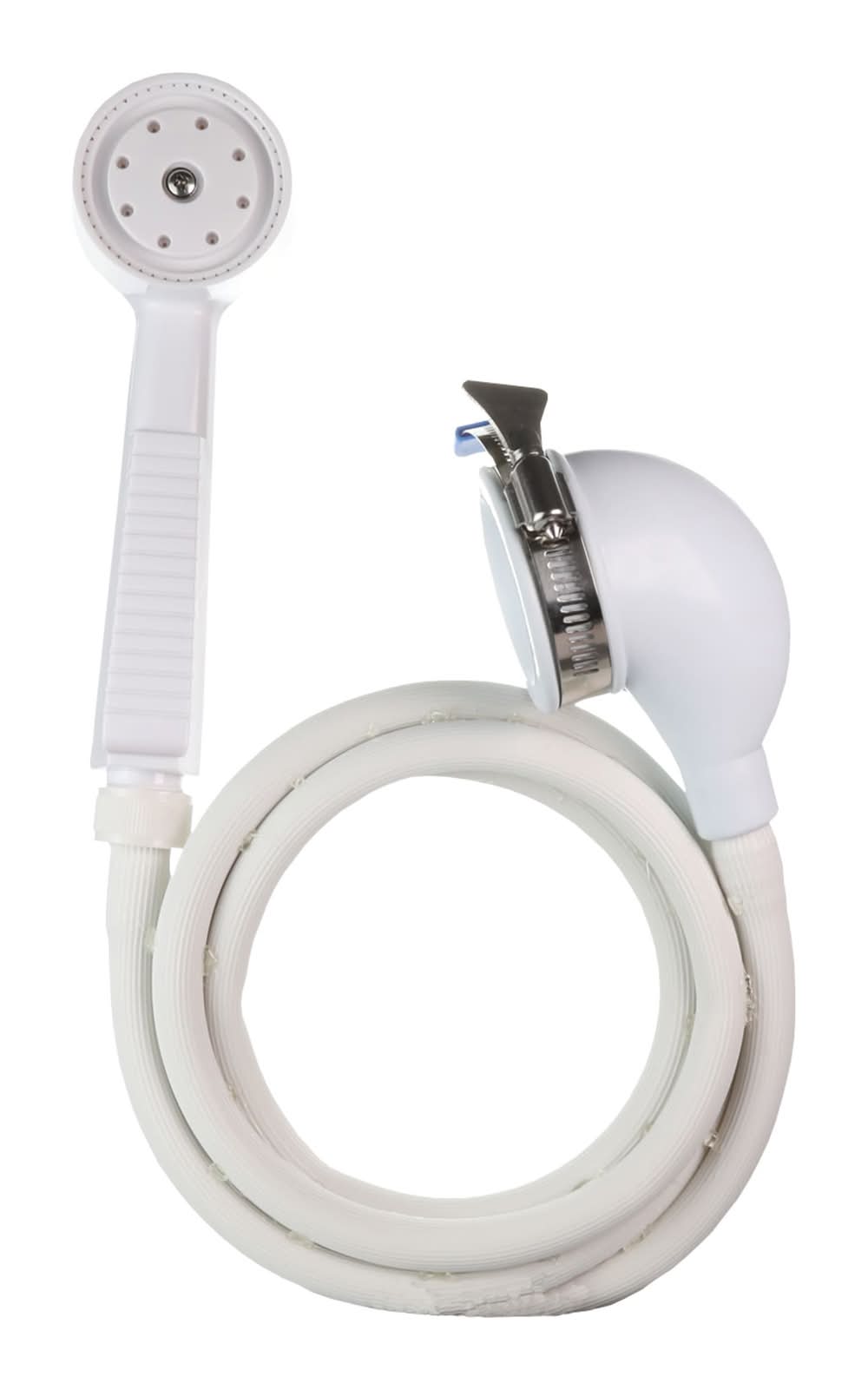 Danco Versa Spray 1.0 -Spray White 2-in Round High Pressure Handheld Shower Head 2.2 GPM