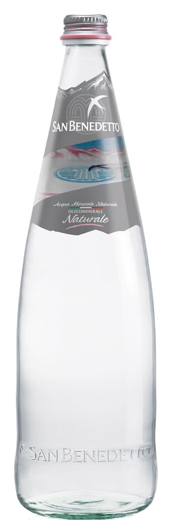 San Benedetto Natural Water Glass Bottle (33.8 fl oz)