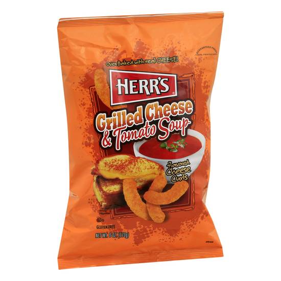 Herr's Grilled Cheese & Tomato Soup Cheese Curls (6 oz)