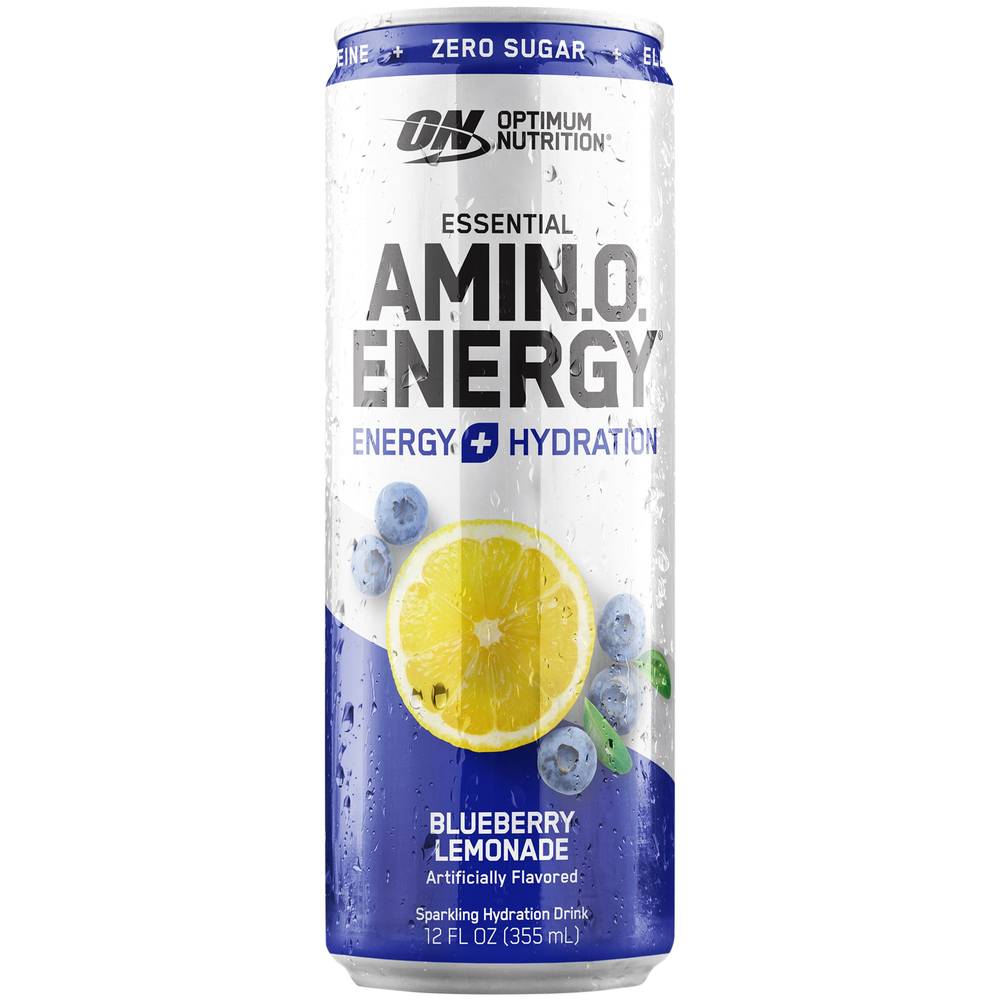 Optimum Nutrition Amino Energy Drink - Blueberry Lemon (1 Drink)