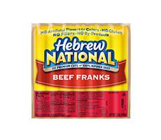 Hebrew National - Beef Franks - 8:1 (2 oz each)