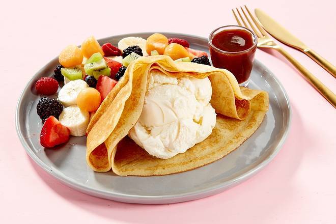 Passionate and Fruitful Crepe 