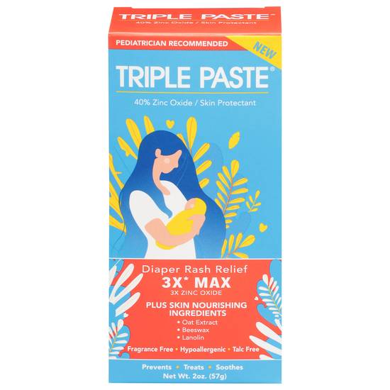 Triple Paste 3x Max Diaper Rash Relief