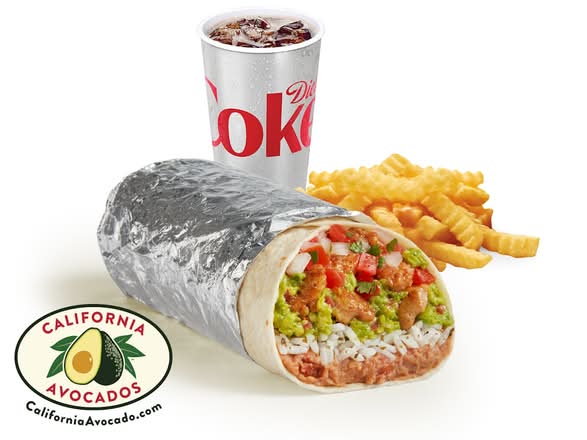 Epic Fresh Guacamole Burrito Meal