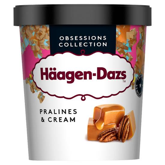 Haagen Dazs Obsessions Pralines and Cream (460 mL)