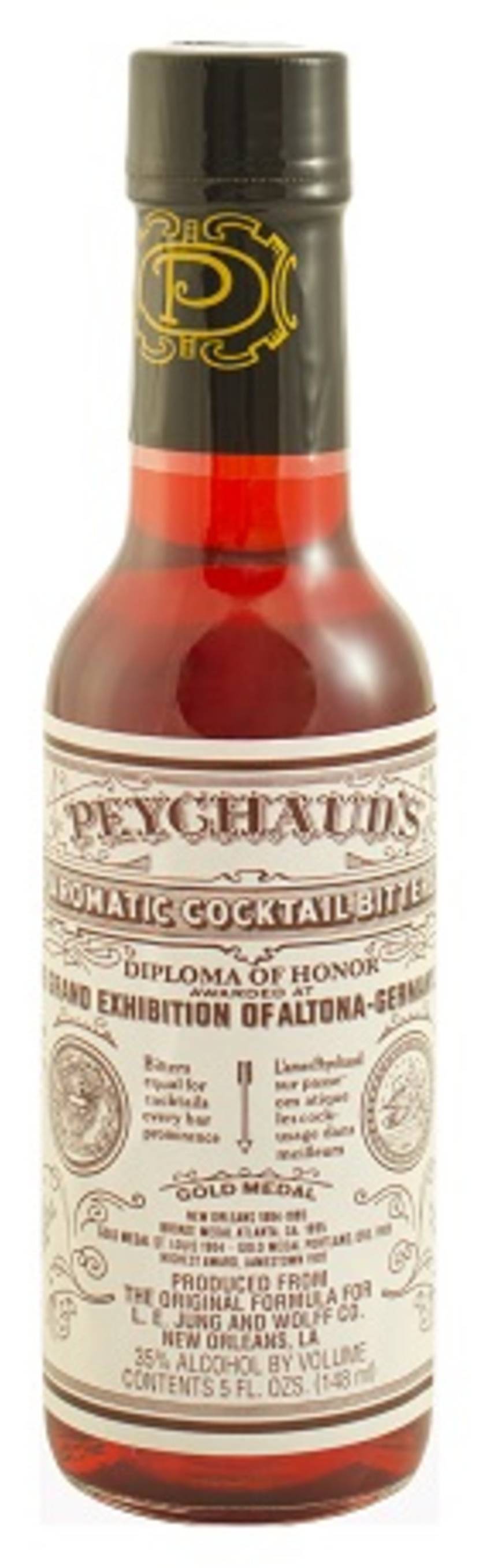 Peychauds Aromatic Cocktail Bitters Liquor (5 fl oz)