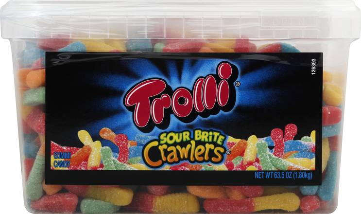 Trolli Sour Brite Crawlers Gummi Candy