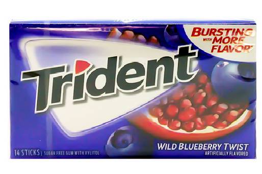 Trident Wild Blueberry Twist Gum