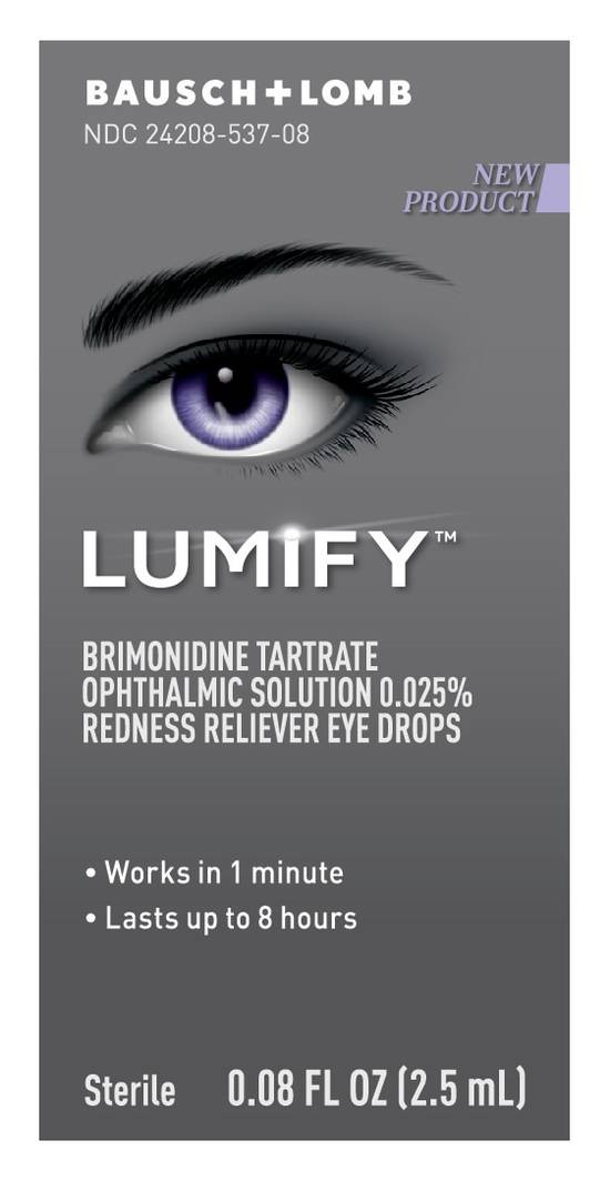 Lumify Redness Reliever Eye Drops, 2.5 mLs