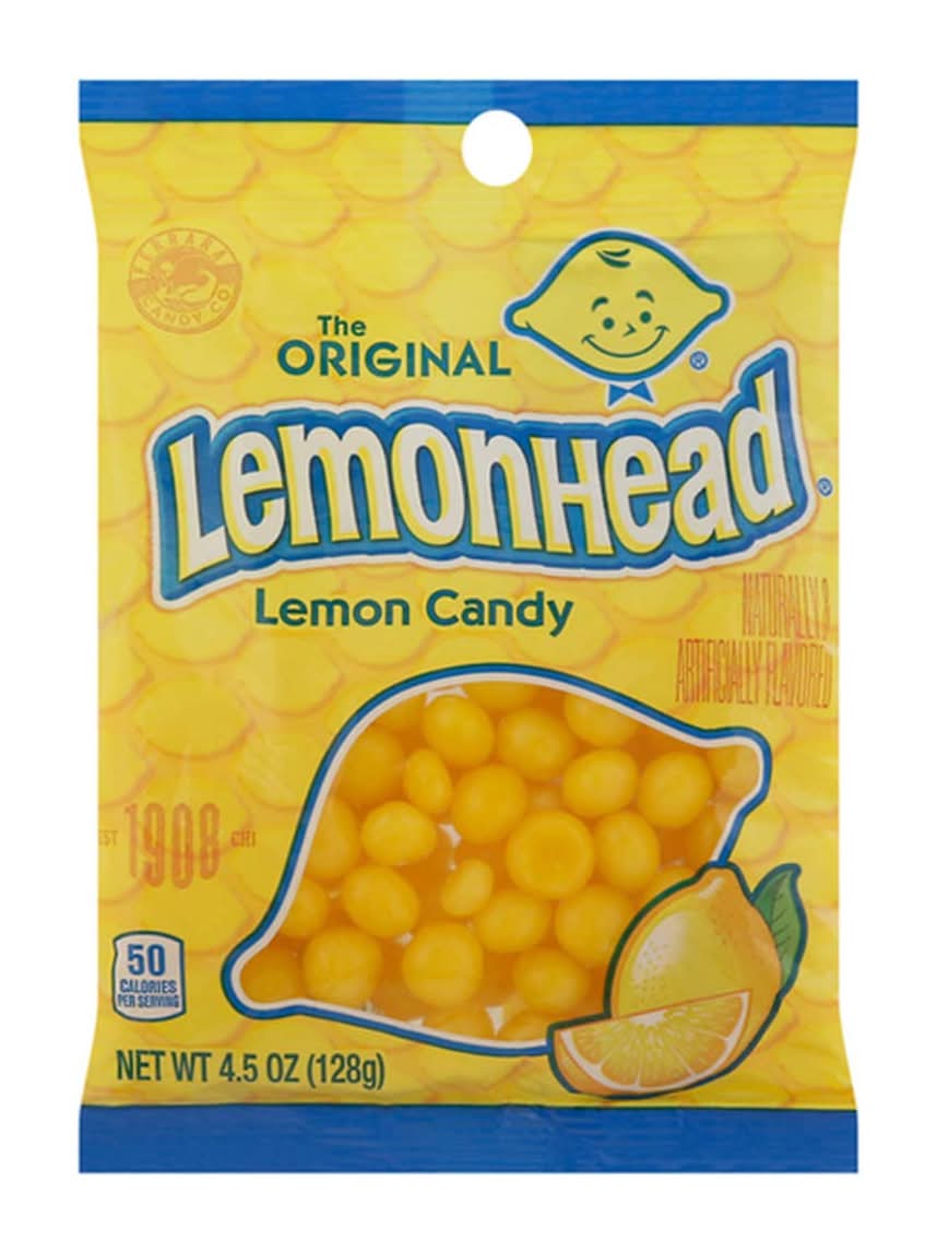 Lemonhead Lemon Candy 4.5 Oz Bag