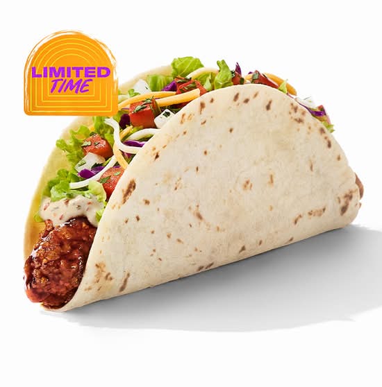 Sweet Chipotle Lime Crispy Chicken Taco