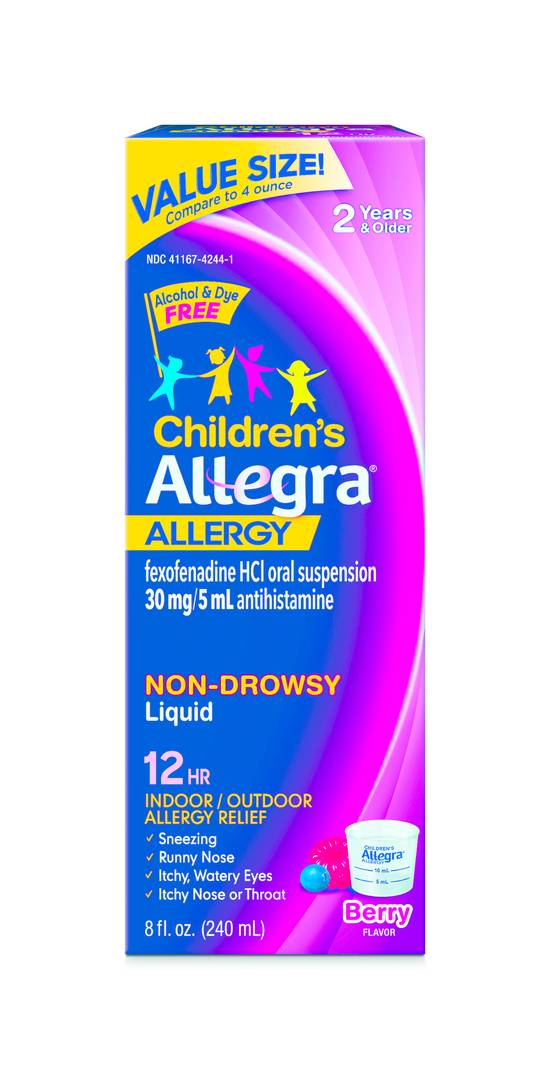 Allegra Childrens Berry - 8 fl oz