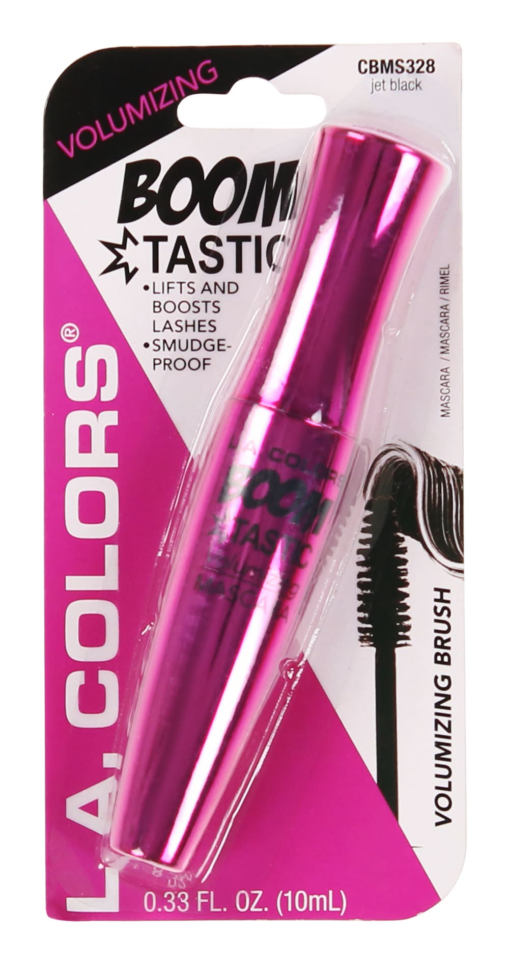 L.A. Colors® Boom-Tastic Volumizing Mascara - Jet Black