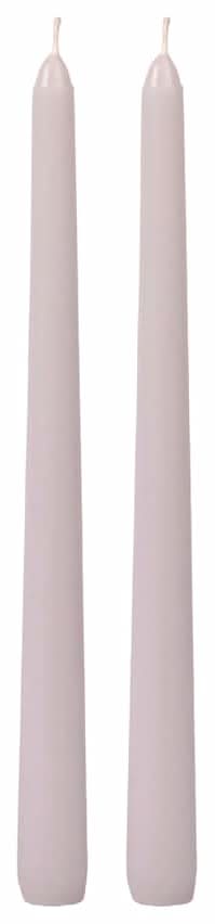 Luminessence Taper Candles, 10 in, White (3.2 oz, 2 ct)