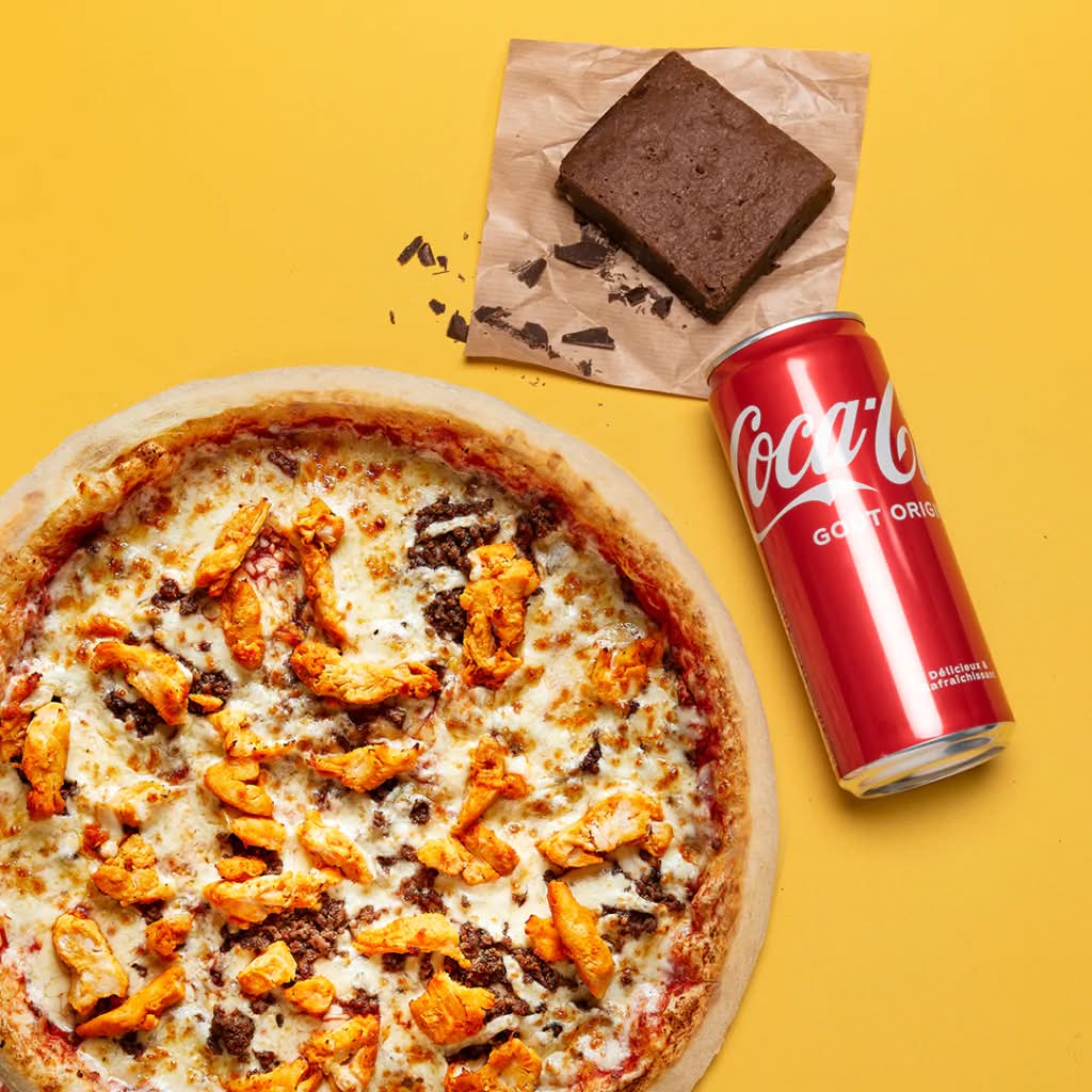 Menu Pizza🍕🥤🧁