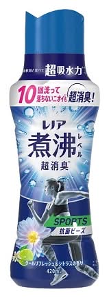 45_P&G　レノア消臭抗菌ビーズスポーツ（クールリフレッシュ＆シトラスの香り）