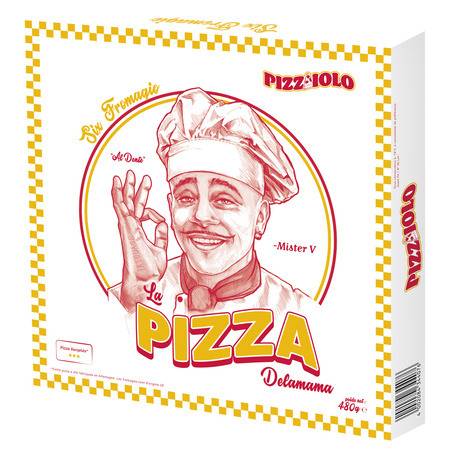 Pizza Six Fromagio PIZZAIOLO MISTER V - la pizza de 480g