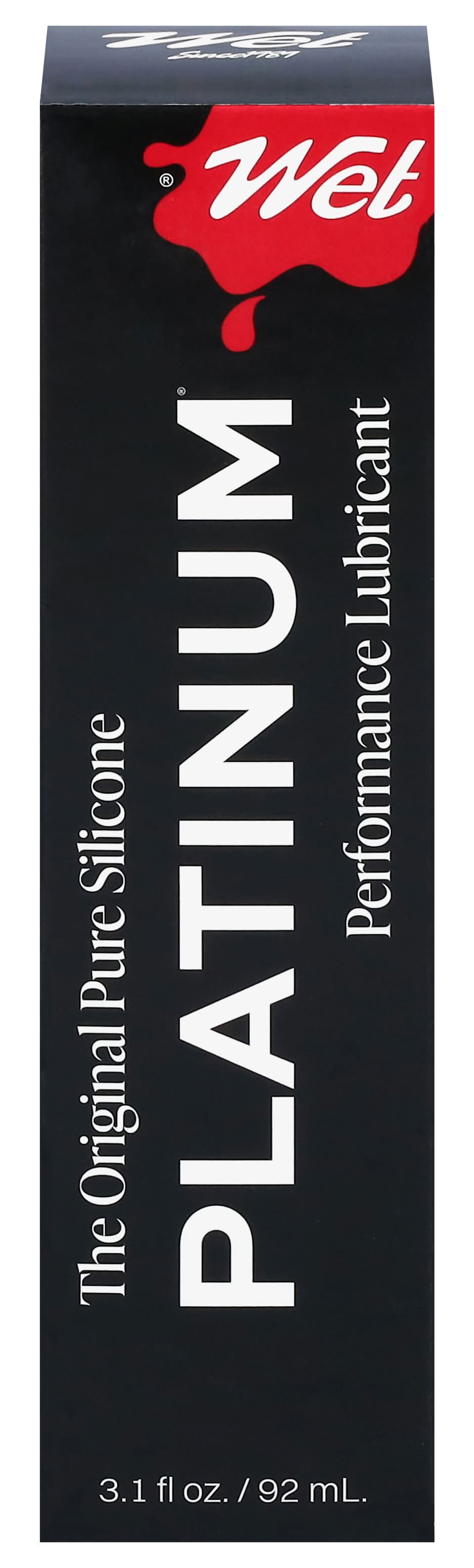 Wet Brush Platinum Premium Silicone Performance Lubricant (3.1 fl oz)