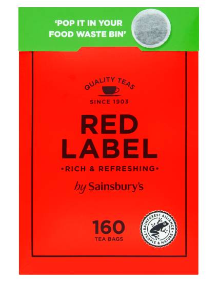 Sainsbury's Red Label Tea Bags (160 pack)
