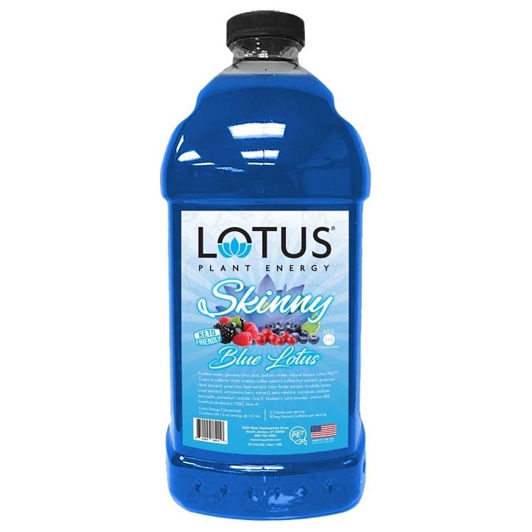 Lotus Skinny Blue Plant Energy Concentrate (64 fl oz)