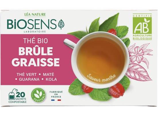 Thé bio brûle graisse - léa nature - 30g