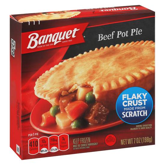 Banquet Beef Pot Pie