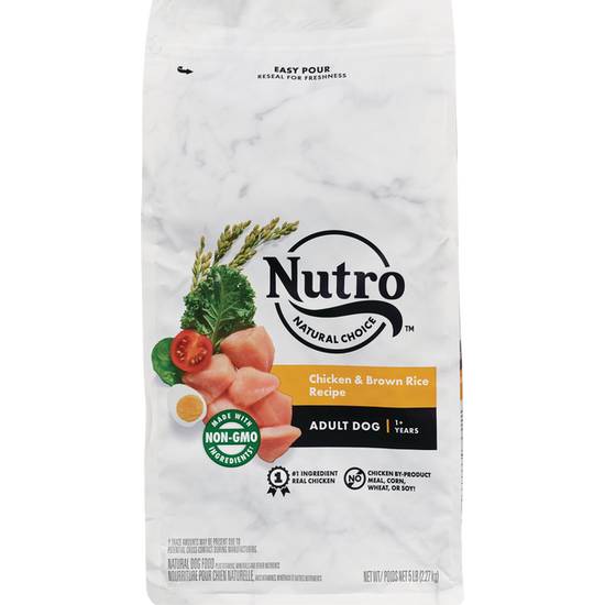 Nutro Natural Chicken/BrownRice/Oatmeal Adult Dry Dog Food