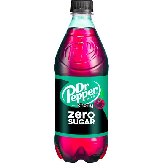 Order Cherry Dr Pepper Zero Sugar (20 oz) food online from Rite Aid store, Shawnee on bringmethat.com