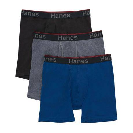 Hanes Total Support Pouch Tagless Boxer Briefs (Size: L)
