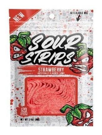 Sour Strips Strawberry (3.9 oz)