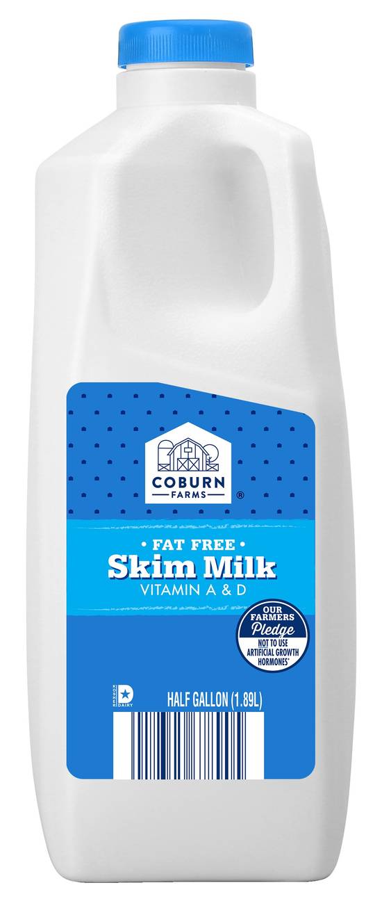 Coburn Farms Fat Free Skim Milk (1.89 L)