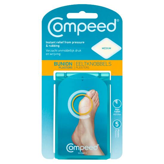 Compeed Bunion Plasters Medium (5ct)