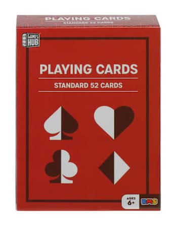 Standard Playing Cards Red
