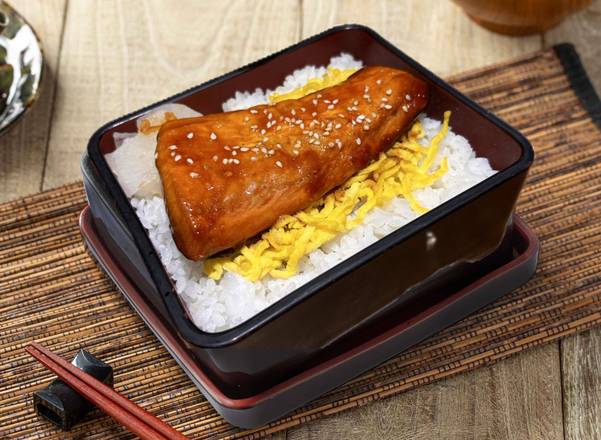 極上蒲燒鮭魚排飯套餐 Kabayaki Salmon Rice Combo