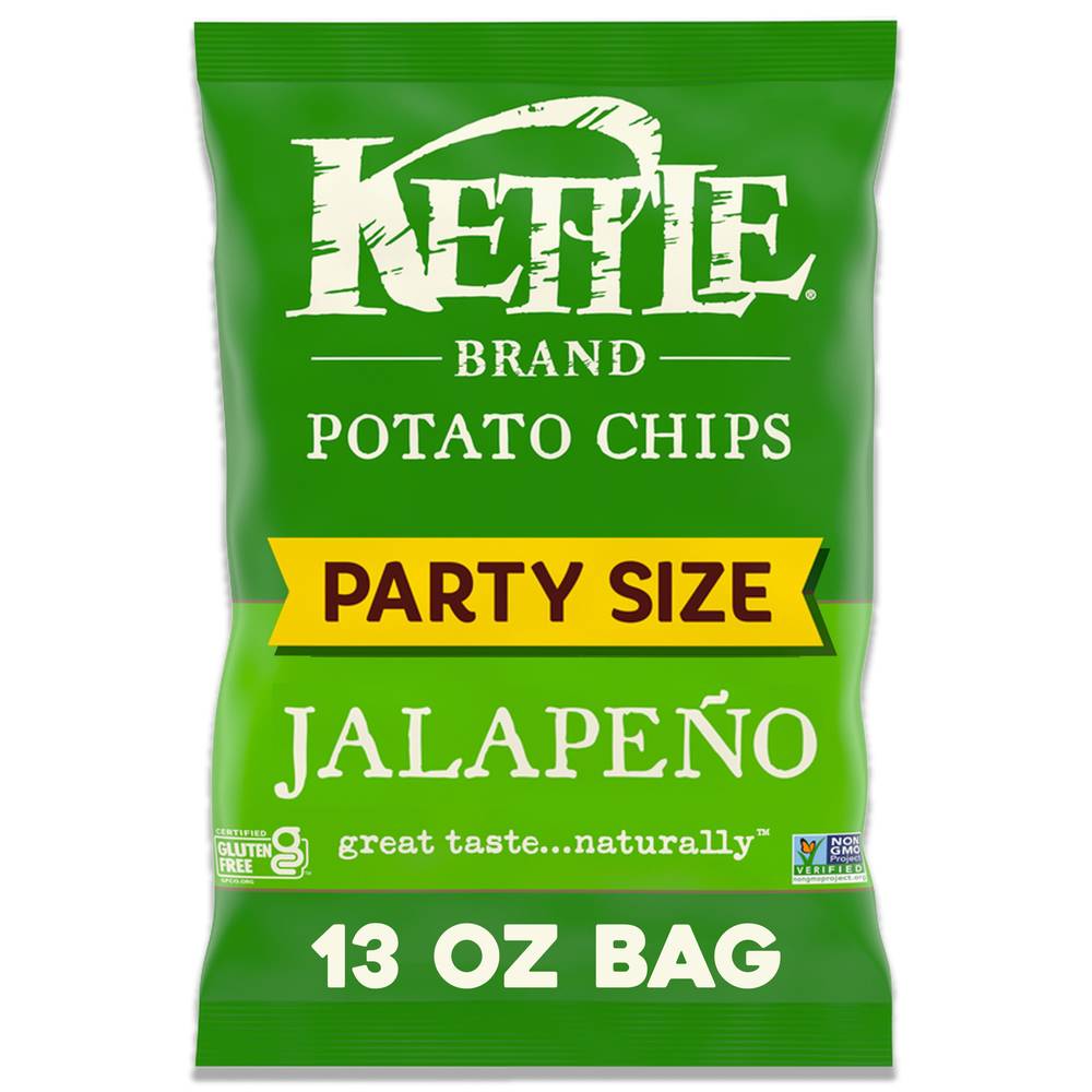 Kettle Brand Sharing Size Jalapeno Flavored Potato Chips (13 oz)