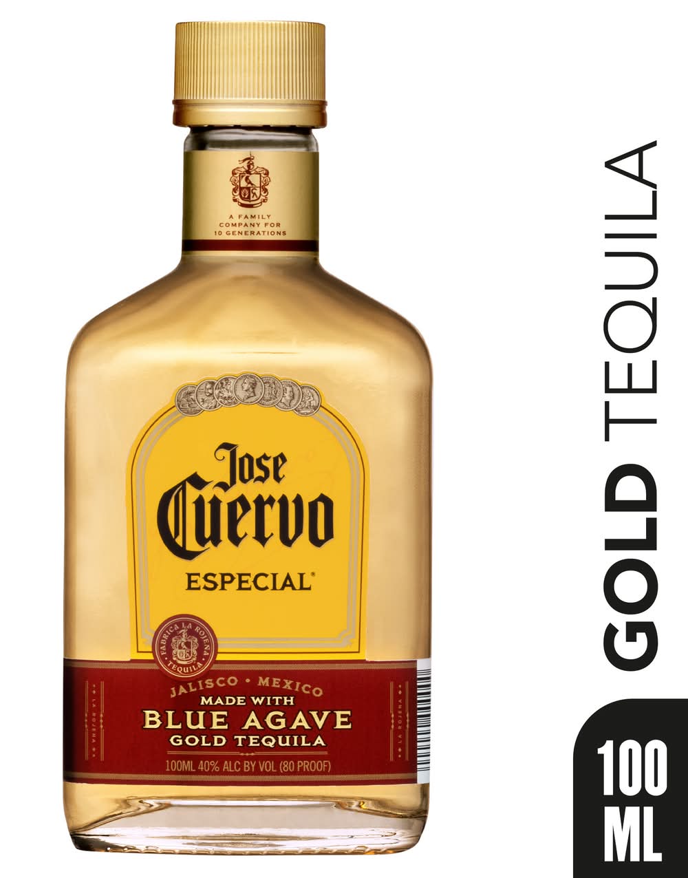 Jose Cuervo Especial Blue Agave Gold Tequila (100 ml)