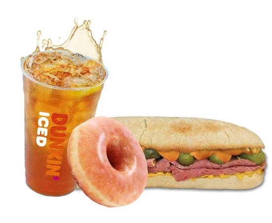 Hot Pastrami + Bebida M + Donut Classic