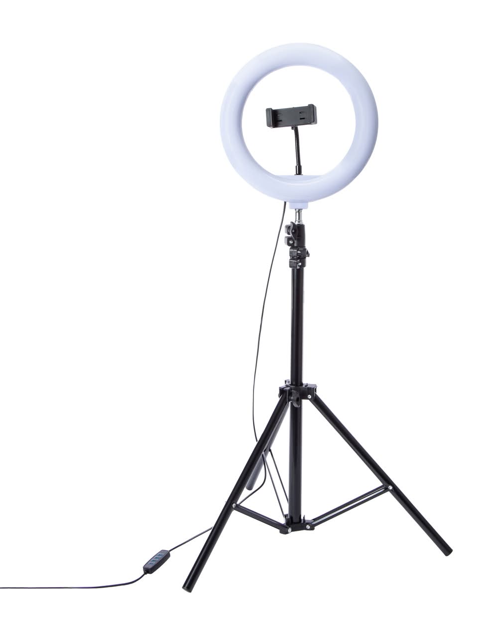 Extendable Tripod With Ring Light Set